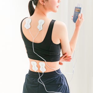 닥터웰 EMS 저주파 마사지기 자극기 4패드 듀얼 안마기 DR-470 치료기 아님