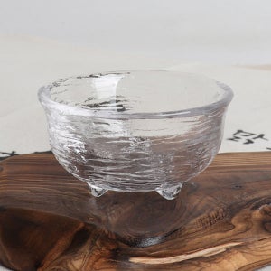 고급 세발 유리 찻잔 (HSC-001A)