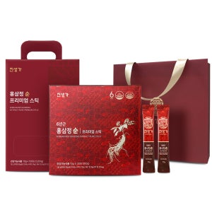 진생가 홍삼정 순 스틱 프리미엄 30포 + 120포 세트