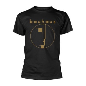 공식 BAUHAUS 바우하우스 Spirit Logo Gold 반팔 티셔츠