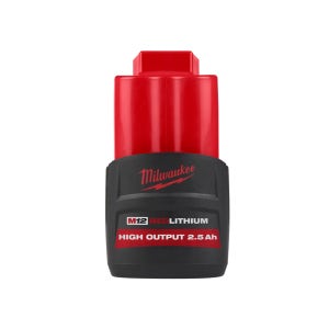 밀워키 M12 HB2.5 12V 2.5Ah 리튬이온 고출력 배터리