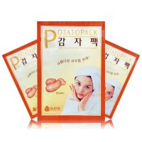 수미 감자팩 10ml x 20개 일회용 마스크 마사지 얼굴 헤어 팩 필링젤 클렌징