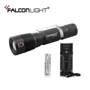 팔콘라이트 FL-610PLUS / 충전식 미국LED 손전등 후레쉬