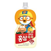 뽀로로 홍삼쏙쏙 오렌지 100ml 10개세트