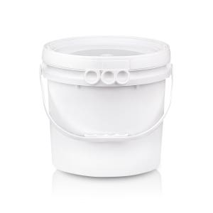 바케스 10L 플라스틱 원형 용기 벌크통 페일통