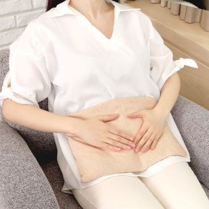 더진심 오가닉 현미 찜질팩 복부 어깨 허리 배 따뜻하게 온찜질 생리 곡물 핫팩 테라피패드
