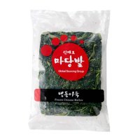 마당발 냉동 아욱 나물 1kg 아욱된장국 아욱 요리 냉동야채 냉동채소