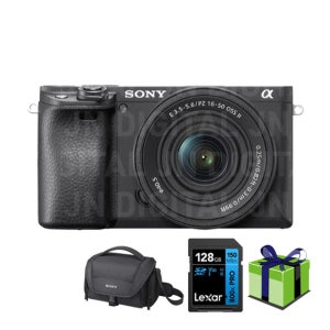 소니 A6400 16502렌즈킷 4K지원128G외6종 ILCE-6400K 미러리스카메라