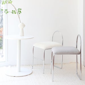 엔체어 인테리어 디자인 화장대의자 다용도 보조스툴의자