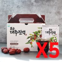 보은 대추즙 대추진액 80ml 20포 x 5박스 대추차 엑기스