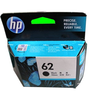 HP ENVY 7643 e 복합기 E4W45A 정품 검정 잉크 카트리지 62 BK/ C2P04AA