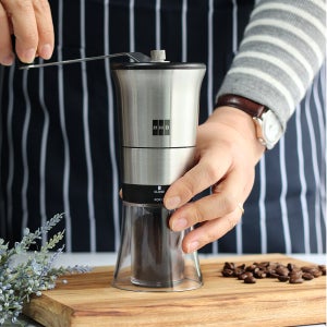 NHB 수동 커피그라인더 핸드밀 원두분쇄기