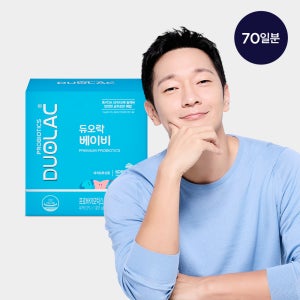 [네이버 단독] 듀오락 베이비 생존력 강한 유산균 70포, 1개