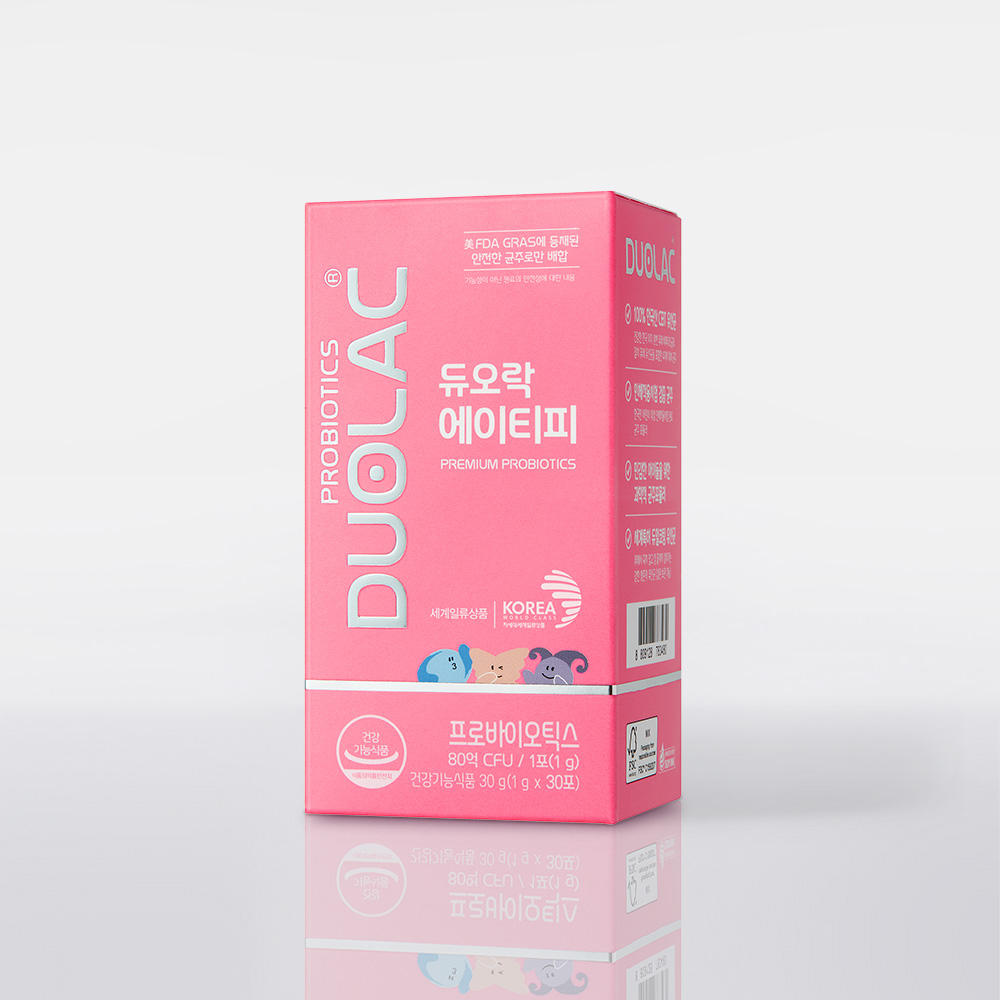 듀오락 에이티피 어린이 키즈 아기 생존력 강한 유산균 30포, 1개