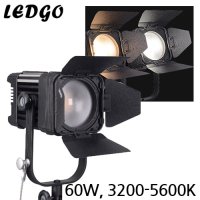 LEDGO Fresnel LED Light (LG-D600C) / LED라이트 /방송용조명 사진촬영조명 스튜디오조명 영상조명 영상촬영조명 LED 스팟조명 지속광조명