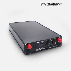 [12.8V 130Ah 산업용 블랙가디언] 리튬인산철 12.8V - 130Ah(출력 100A) - 14.6V, 30A 급속충전 모듈내장, (12V 자율주행차 설치용) 파워크래프트