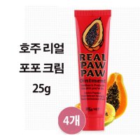 호주 리얼 포포 크림 25g 4개 (Real Paw Paw Ointment)