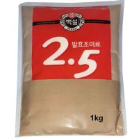 백설 바이오핵산 발효조미료 2.5 ( 1kg )고복합