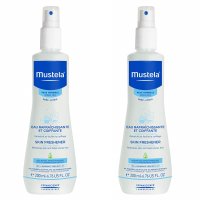 Mustela Skin Freshener Skin and Style Hair for Baby 무스텔라 베이비 프레셔너 스킨 앤 헤어 스타일 6.76oz(200ml) 2팩