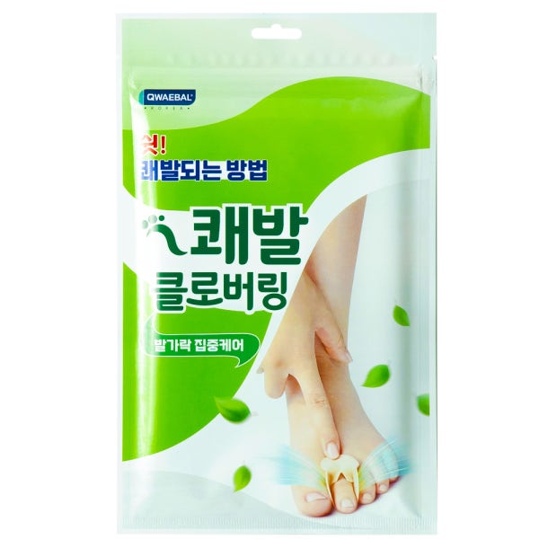 쾌발 클로버링 120매 풋케어패드 발가락케어 발냄새 관리 발땀 관리 발가락 사이 집중관리