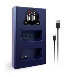 무료 올림푸스 BLN-1 LCD 듀얼충전기 OM-D E-M5 MARK2