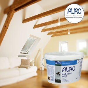 [AURO No.327 백색] 아우로 내부용 항균성 페인트 5L(약 50㎡시공) 곰팡이방지페인트