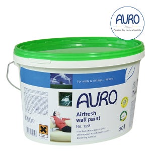 [AURO No.328 백색] 아우로 내벽용 에어프레쉬 광촉매 페인트 10L(약90㎡시공) 유해물질No_100% 성분공개