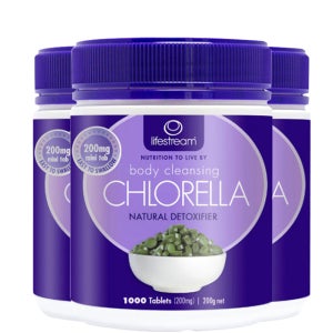 클로렐라 200mg 1000정 3개 라이프스트림