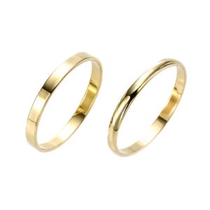 14K 18K 2푼 0.75g 커플링 평반지 금 엥게이지 민자 가족 반지 실반지