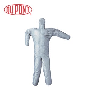 듀폰 내화학복 타이켐6000 타이켐F (보호복 원피스 회색 방호복)