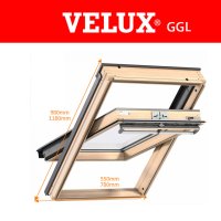 벨룩스 VELUX GGL CK04 오픈형 천창/지붕창/덴마크산