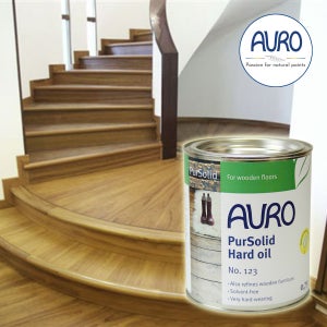 [AURO No.123] 아우로 하드 오일 0.75L(약19㎡시공)_싱크대용_마루용_천연오일