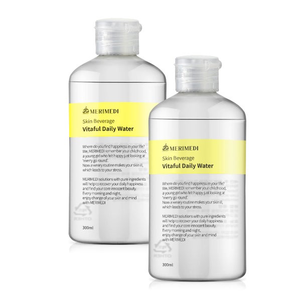 메리메디 병풀추출물 시카 약산성 모공 버블 거품 닦토 스킨 토너 300ml 2개
