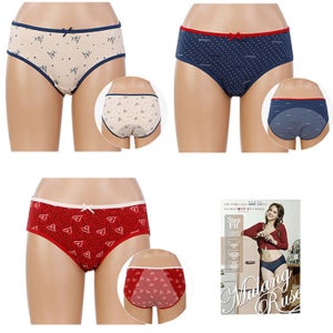 물랑루즈 MWP725 여성 위생팬티 3매입