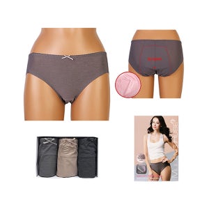 물랑루즈 MWP718 여성 누디 위생팬티 3매입