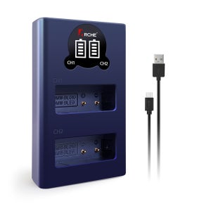 파나소닉 DMW-BLG10 LCD 듀얼 충전기 DMC-GF3 GF5 GF6