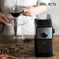 블레스 전동 원두 커피 그라인더 분쇄기 22단계 굵기조절