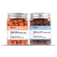 페페로니 진짜 오메가3 연어+소고기 애견 간식