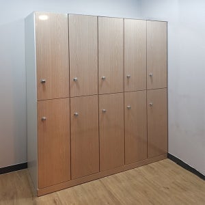 2단 락카장 라커장 옷장 잠금 열쇠 케비닛 탈의실 병원 사물함 미용실 락커룸 개인 목재