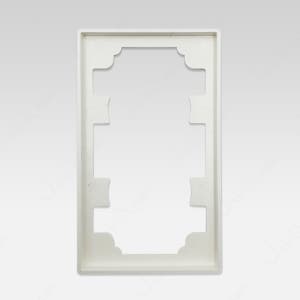 일신 방적형 매입 콘센트 보조 플레이트 1개용 방우형콘센트용