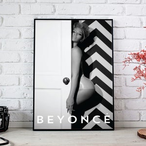 비욘세 Beyonce 브로마이드 인테리어 사진 액자 A4 포스터 01