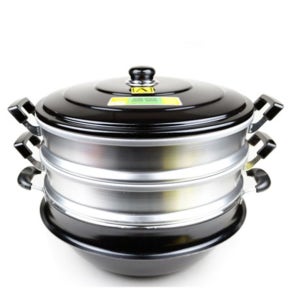 삼우 킹스타 3단 찜기 찜솥 찜통 떡 만두 대게 큰 대형 냄비 업소용 28cm
