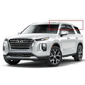 지엠지모터스 썬바이저 자동차 빗물받이 차량용 햇빛가리개 일반 팰리세이드 LX2