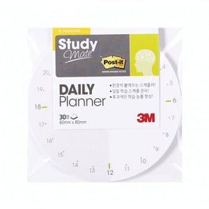 3M)포스트-잇 스터디메이트(데일리 플래너1/서클)