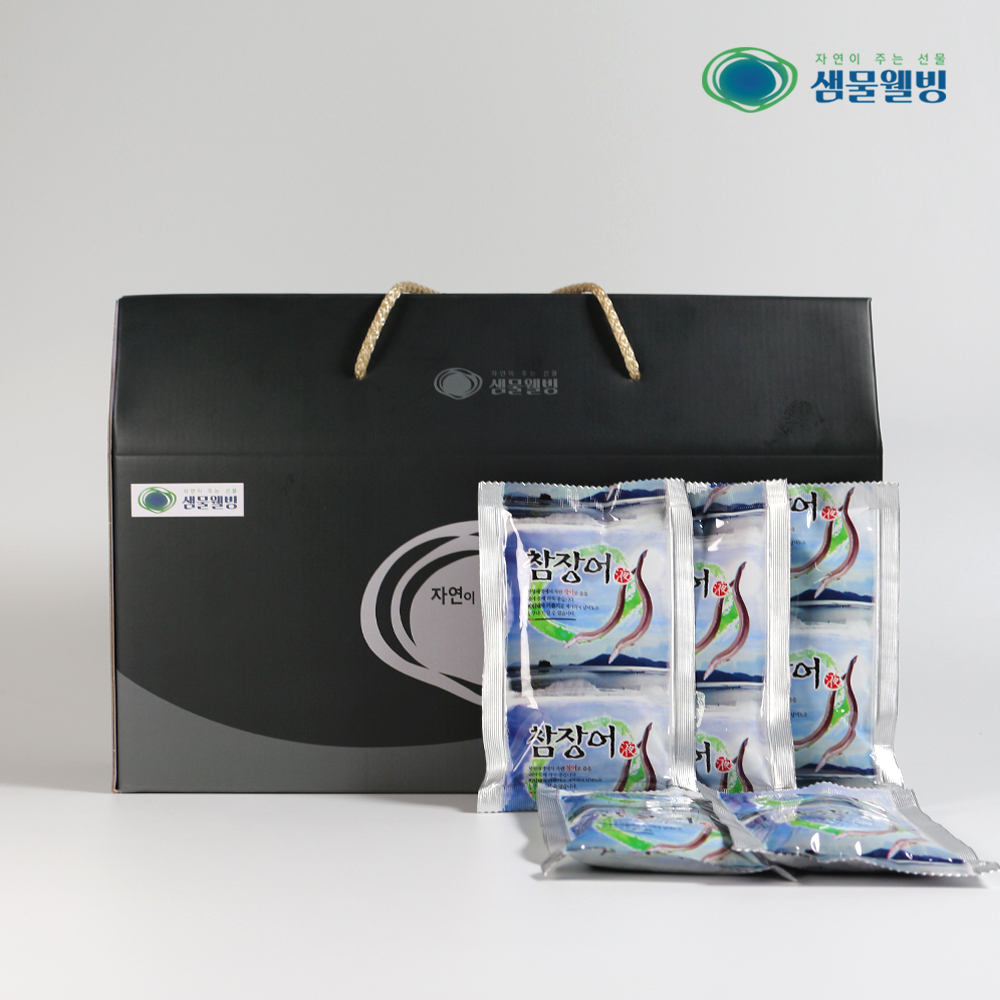 샘물웰빙 장어즙 자연산 갯장어 사용, 비린 냄새제거 100ml 30포