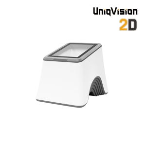 유니크비젼 UV-3300 2D 탁상형 고정 바코드스캐너 USB케이블 QR코드 제로페이 카카오페이