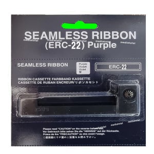 ERC-22 미니 프린터 EPSON ERC22 POS 리본 카트리지 퍼플색