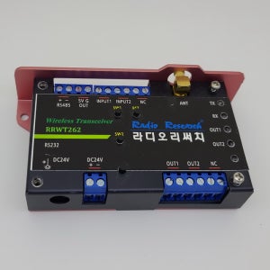 케이스가 있는 무선모뎀 262MHz
