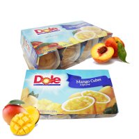 DOLE 태국산 복숭아&망고컵 슬라이스 113G X 16EA