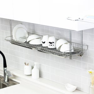 에스파스 광폭로얄 씽크선반 800-1단(스텐쟁반)